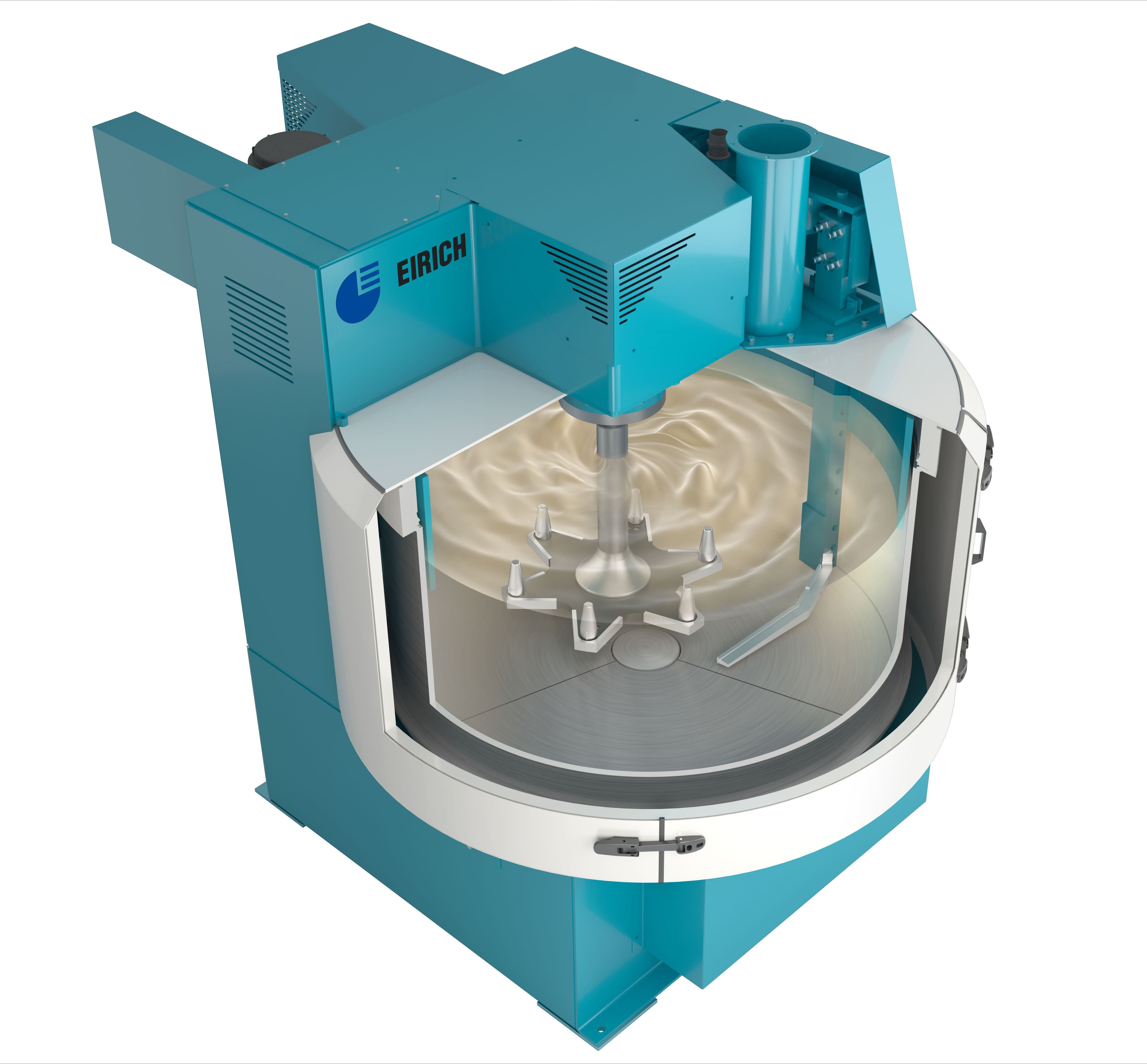 Mezclador Vertical Intensivo Tipo D Eirich de Brasil