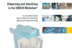 Dispersão e dissolução no Misturador Eirich MixSolver