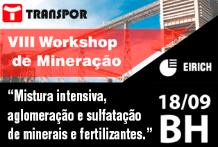 A tecnologia Eirich além da mistura intensiva: infinitas possibilidades no processamento mineral.