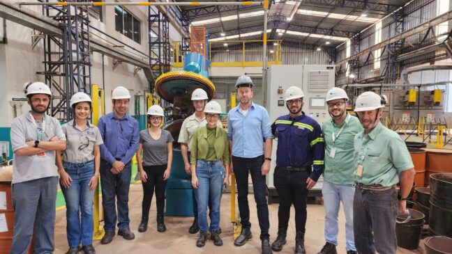 Treinamento da Eirich aprimora qualidade da mistura na sinterização da Vale CTF – Nova Lima