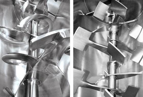 As diferenças entre o Ribbon Blender e o OptimaBlend Eirich