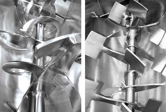 As diferenças entre o Ribbon Blender e o OptimaBlend Eirich