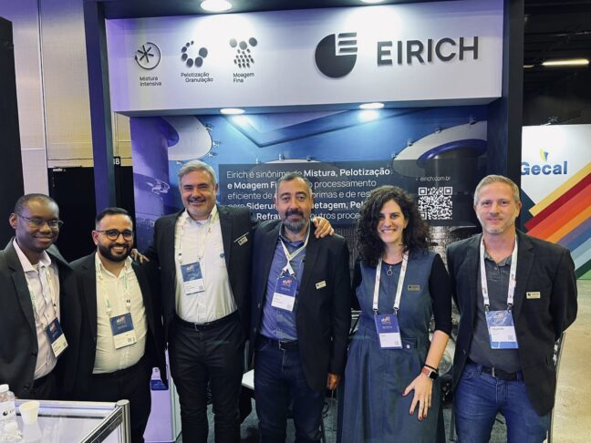Eirich na ABMWEEK 2025: mistura e moagem em destaque